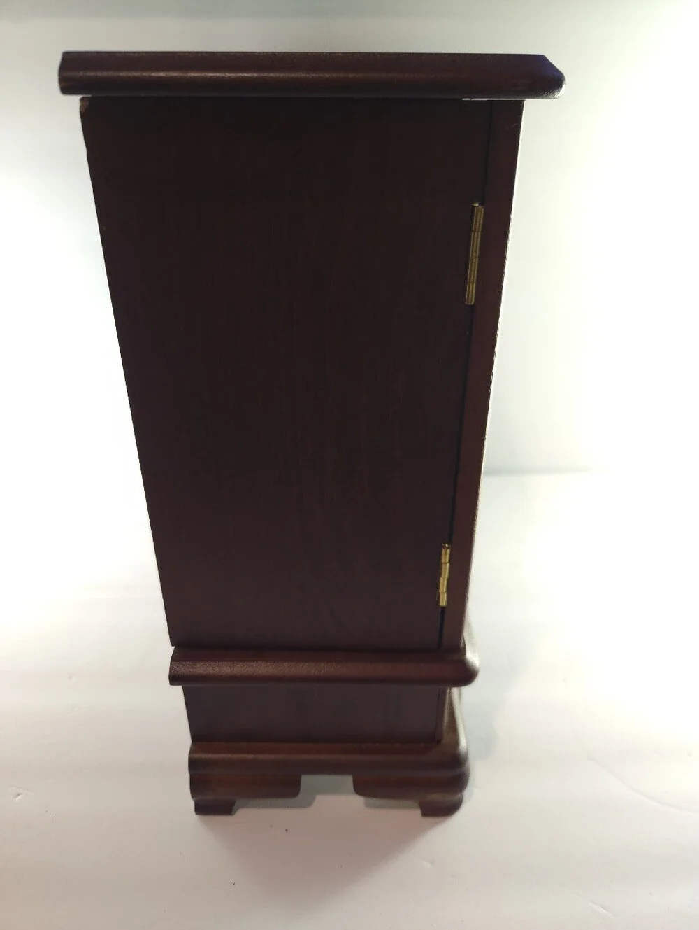 Classic Treasures Wooden Jewelry Chest Armoire - Walnut Finish